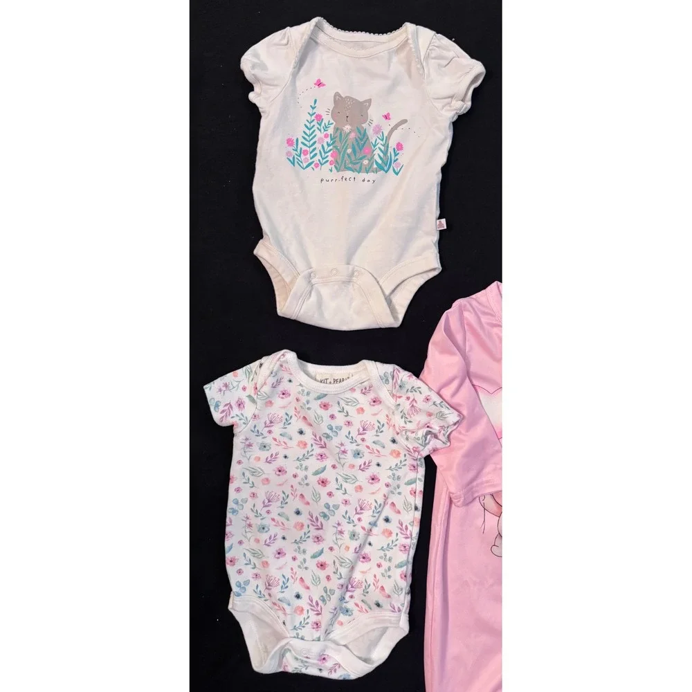Baby Girl Clothing,  Lot 10pc, 3-6 Months, Bundle # 6, Gap, Gerber, Carter